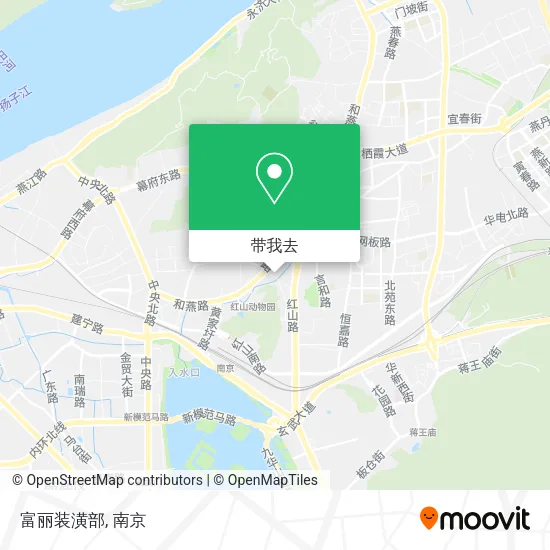 富丽装潢部地图