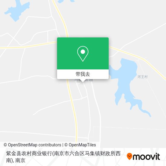 紫金县农村商业银行(南京市六合区马集镇财政所西南)地图