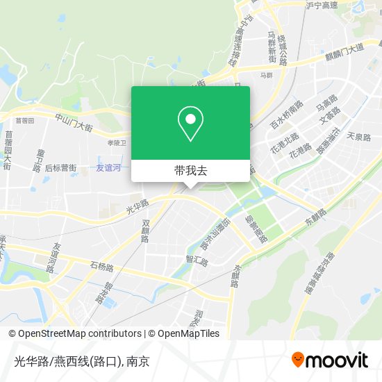 光华路/燕西线(路口)地图