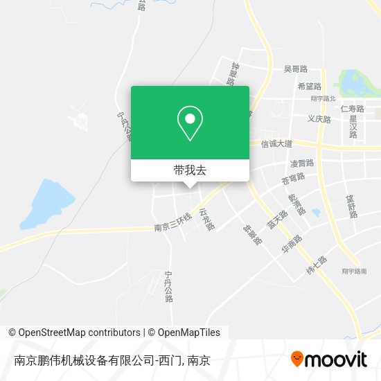 南京鹏伟机械设备有限公司-西门地图