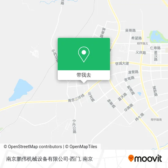 南京鹏伟机械设备有限公司-西门地图