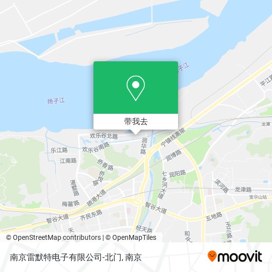 南京雷默特电子有限公司-北门地图