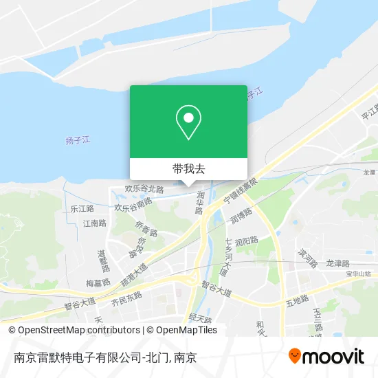 南京雷默特电子有限公司-北门地图