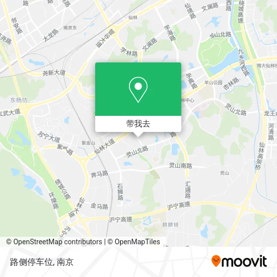路侧停车位地图