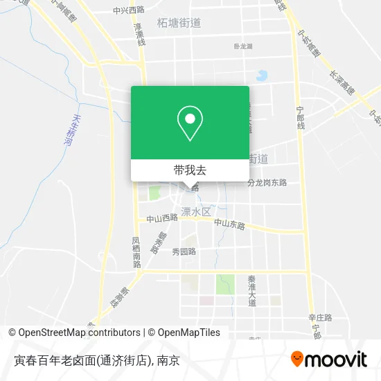 寅春百年老卤面(通济街店)地图