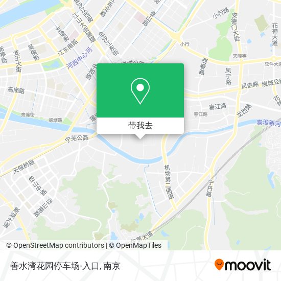 善水湾花园停车场-入口地图