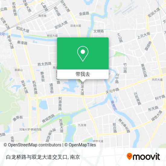 白龙桥路与双龙大道交叉口地图