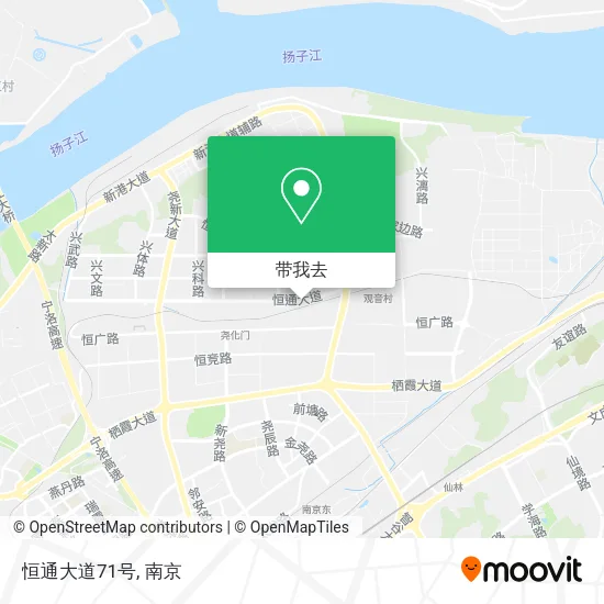 恒通大道71号地图