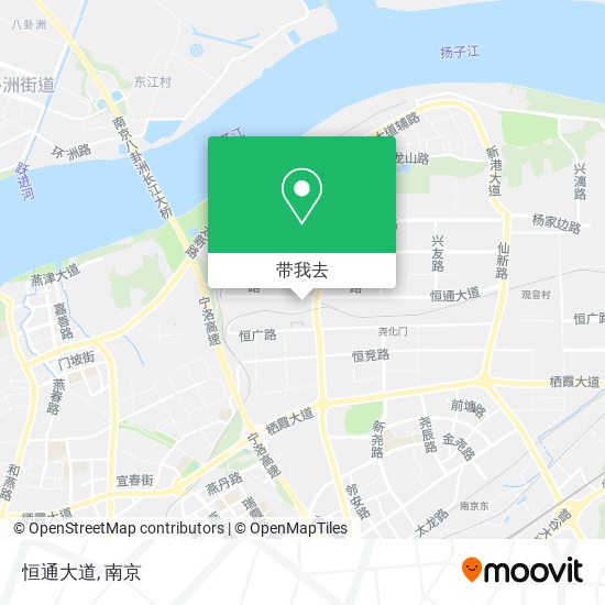 恒通大道地图