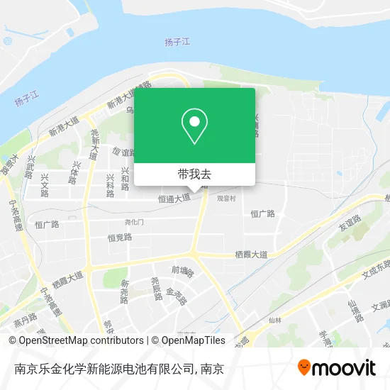南京乐金化学新能源电池有限公司地图