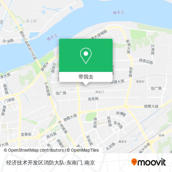 经济技术开发区消防大队-东南门地图