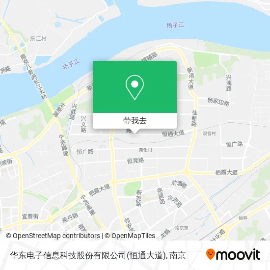 华东电子信息科技股份有限公司(恒通大道)地图