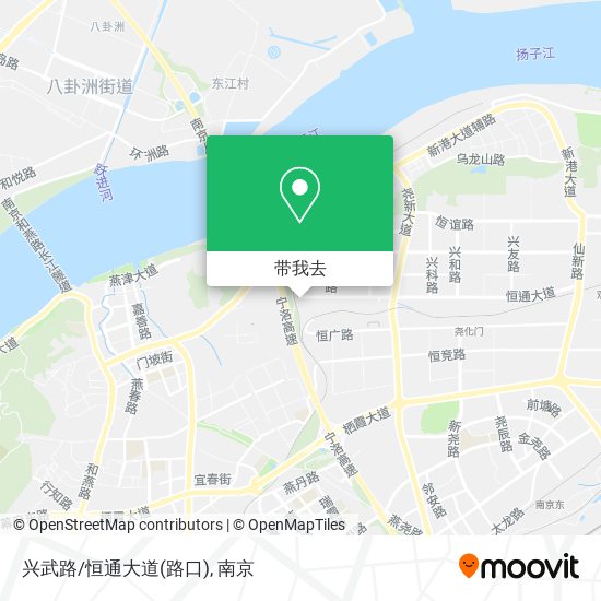 兴武路/恒通大道(路口)地图