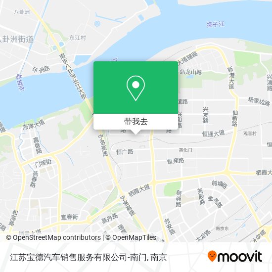 江苏宝德汽车销售服务有限公司-南门地图