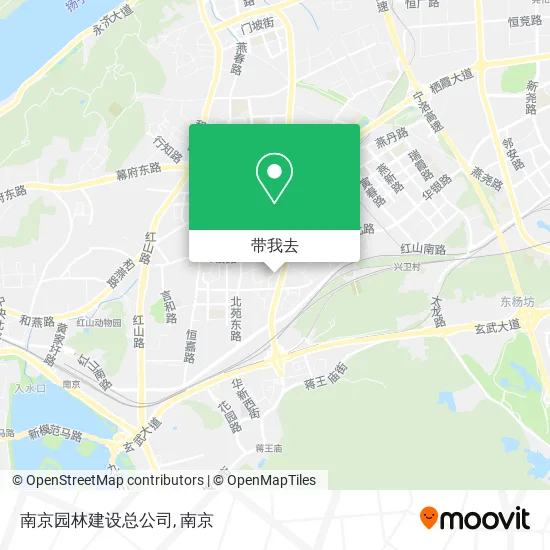 南京园林建设总公司地图