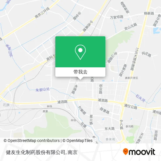 健友生化制药股份有限公司地图