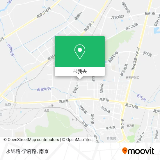 永锦路·学府路地图