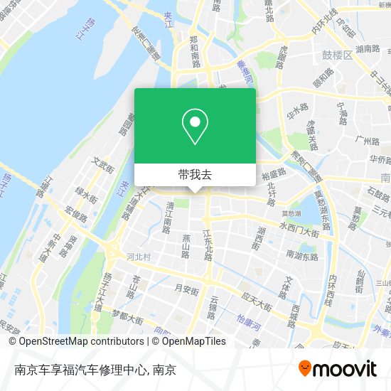 南京车享福汽车修理中心地图
