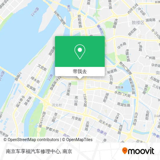 南京车享福汽车修理中心地图