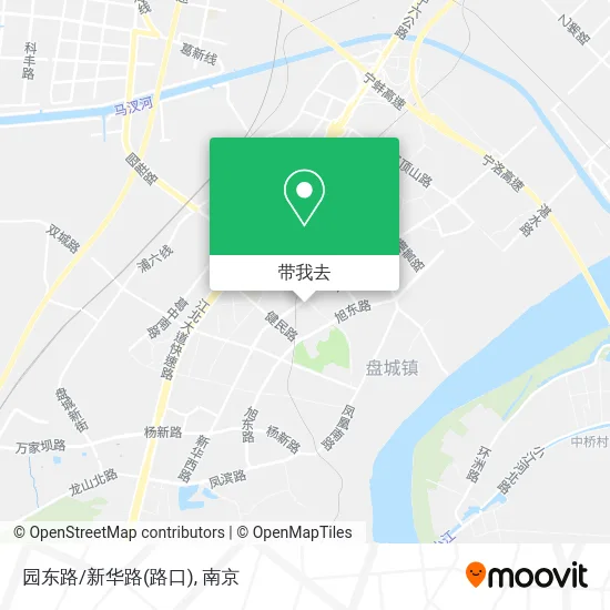 园东路/新华路(路口)地图