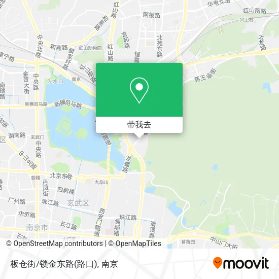 板仓街/锁金东路(路口)地图