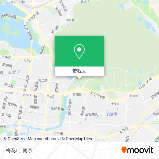 梅花山地图