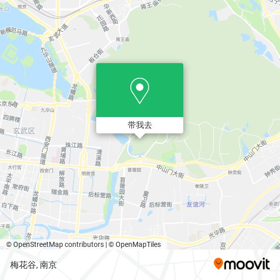 梅花谷地图