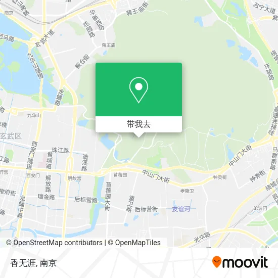 香无涯地图