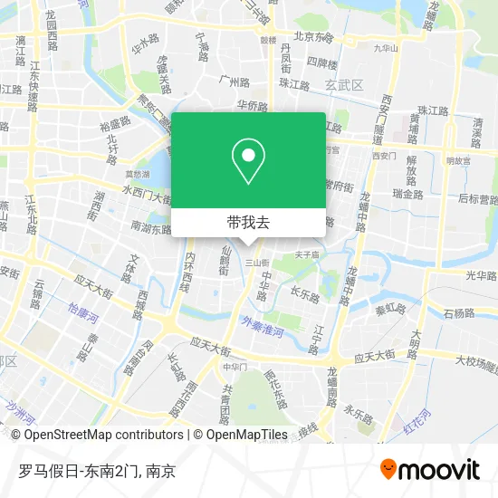 罗马假日-东南2门地图
