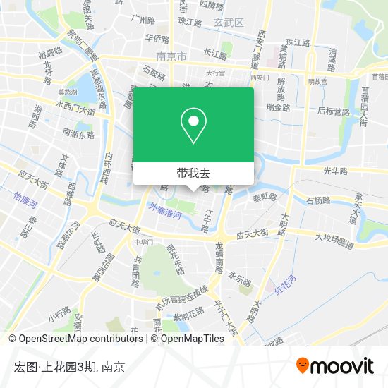 宏图·上花园3期地图