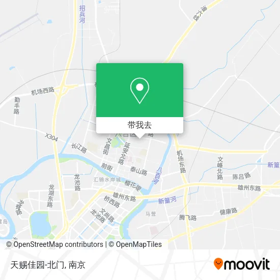天赐佳园-北门地图
