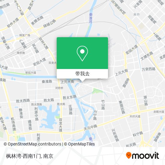 枫林湾-西南1门地图