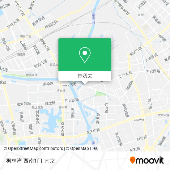 枫林湾-西南1门地图