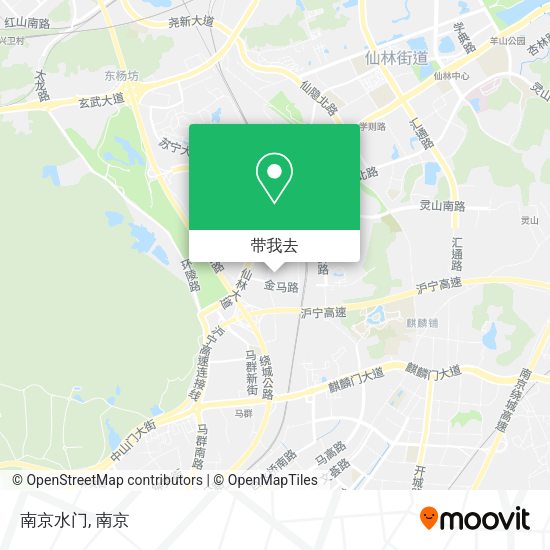 南京水门地图