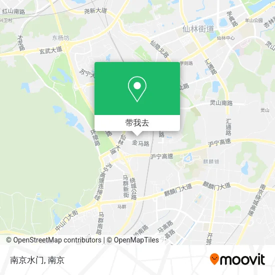 南京水门地图
