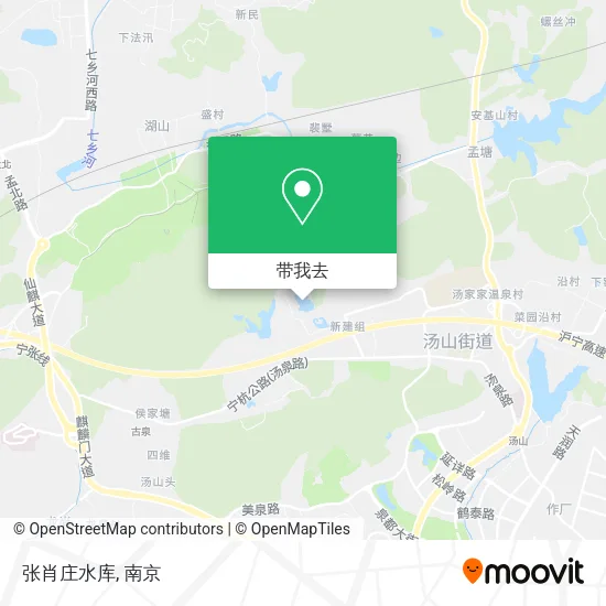 张肖庄水库地图