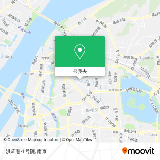 洪庙巷-1号院地图