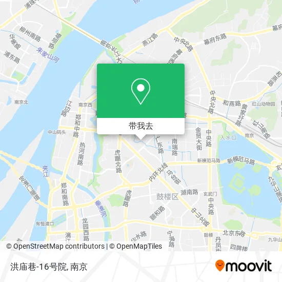 洪庙巷-16号院地图