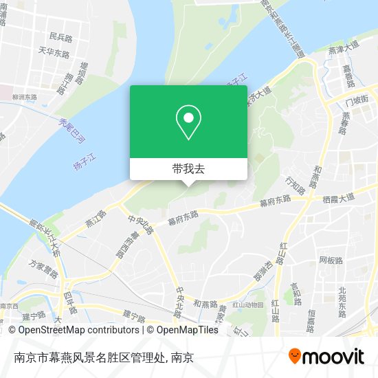 南京市幕燕风景名胜区管理处地图