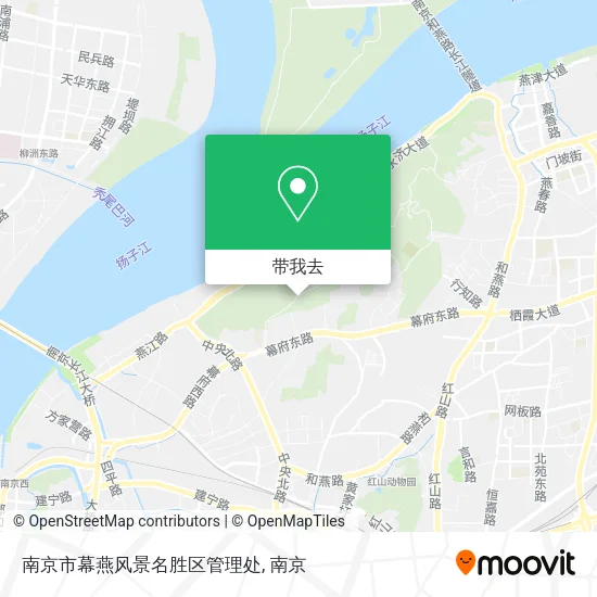 南京市幕燕风景名胜区管理处地图