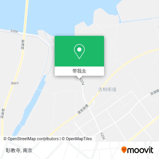 彰教寺地图