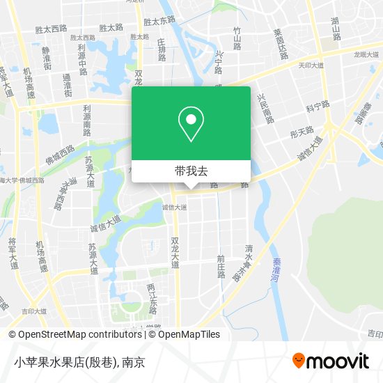 小苹果水果店(殷巷)地图