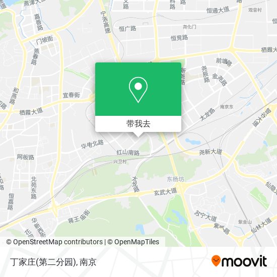 丁家庄(第二分园)地图