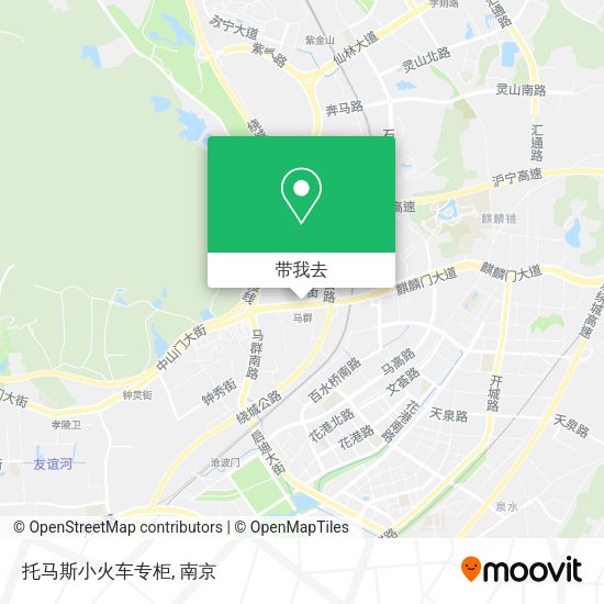 托马斯小火车专柜地图