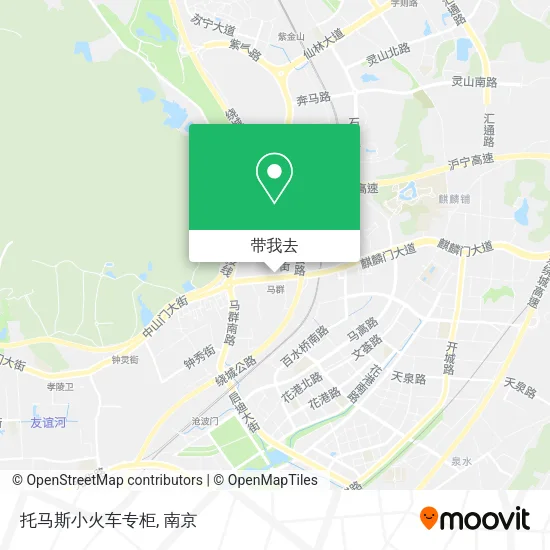 托马斯小火车专柜地图