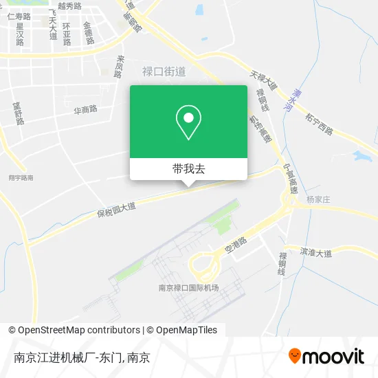 南京江进机械厂-东门地图