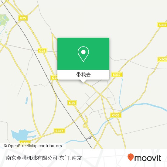 南京金强机械有限公司-东门地图