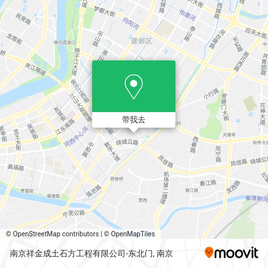南京祥金成土石方工程有限公司-东北门地图