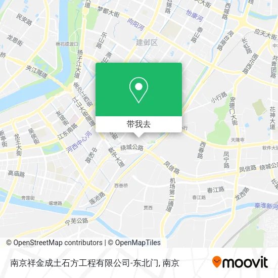 南京祥金成土石方工程有限公司-东北门地图