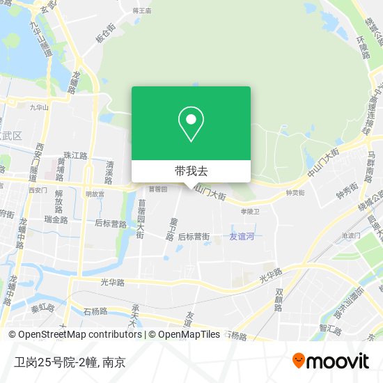 卫岗25号院-2幢地图